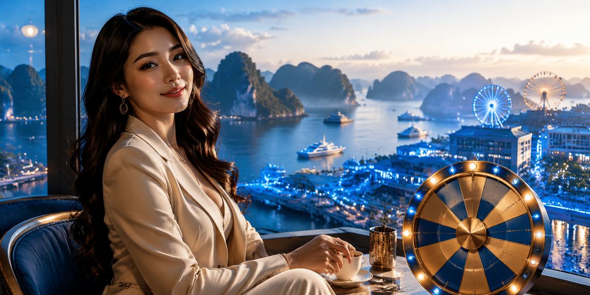 Hình ảnh khuyến mãi rút thăm may mắn tại Hạ Long Bay